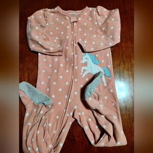 5/$20 Carter's Fleece Sleeper Size 3T